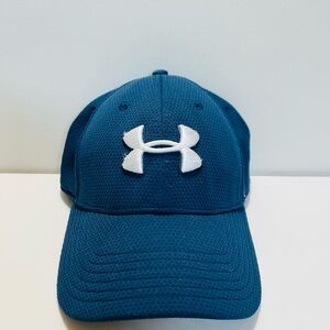 Under Armour Blue Cap with White Logo